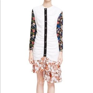 New with Tag J. W. Anderson ruffled hem dress